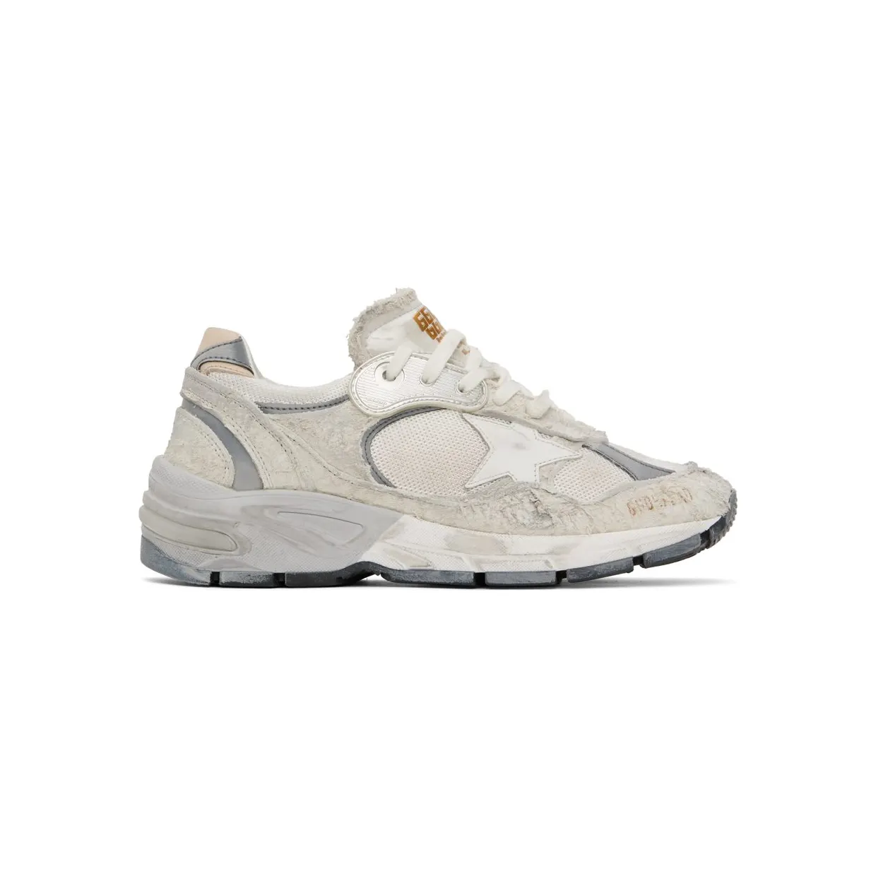 Golden Goose Dad-Star Off White Light Grey (W) (GWF00199F00215680185)