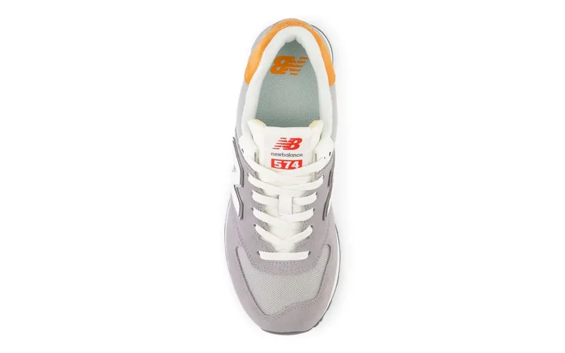 New Balance 574 Grey Orange (WL574YG2)