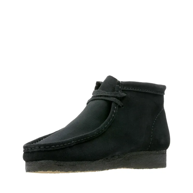 Clarks Originals Wallabee Boot Black Suede (26155517)