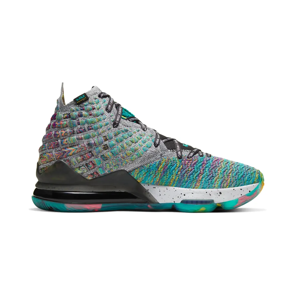 Nike LeBron 17 I Promise Green Slate Heather/Neptune Green-Black-White (CD5052-300)