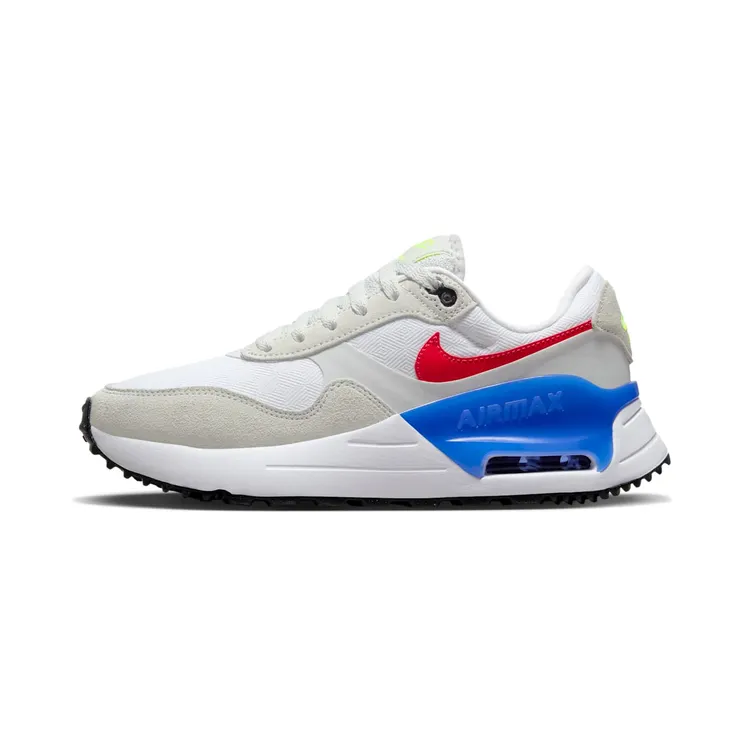 Nike Air Max Systm “White / Photon Dust / Light Ultramarine / Siren Red” (DZ1637-100)