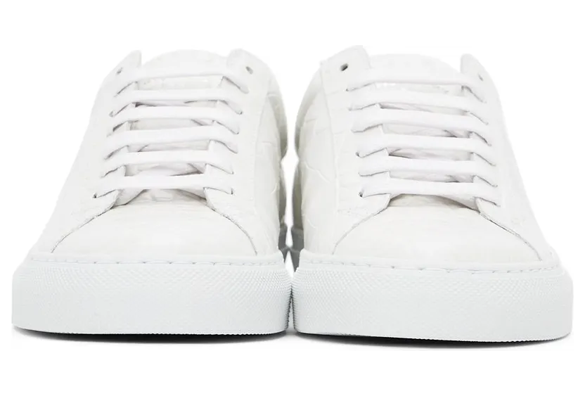 Givenchy White Croc Urban Knots Sneakers (BE0003E10J) (2)
