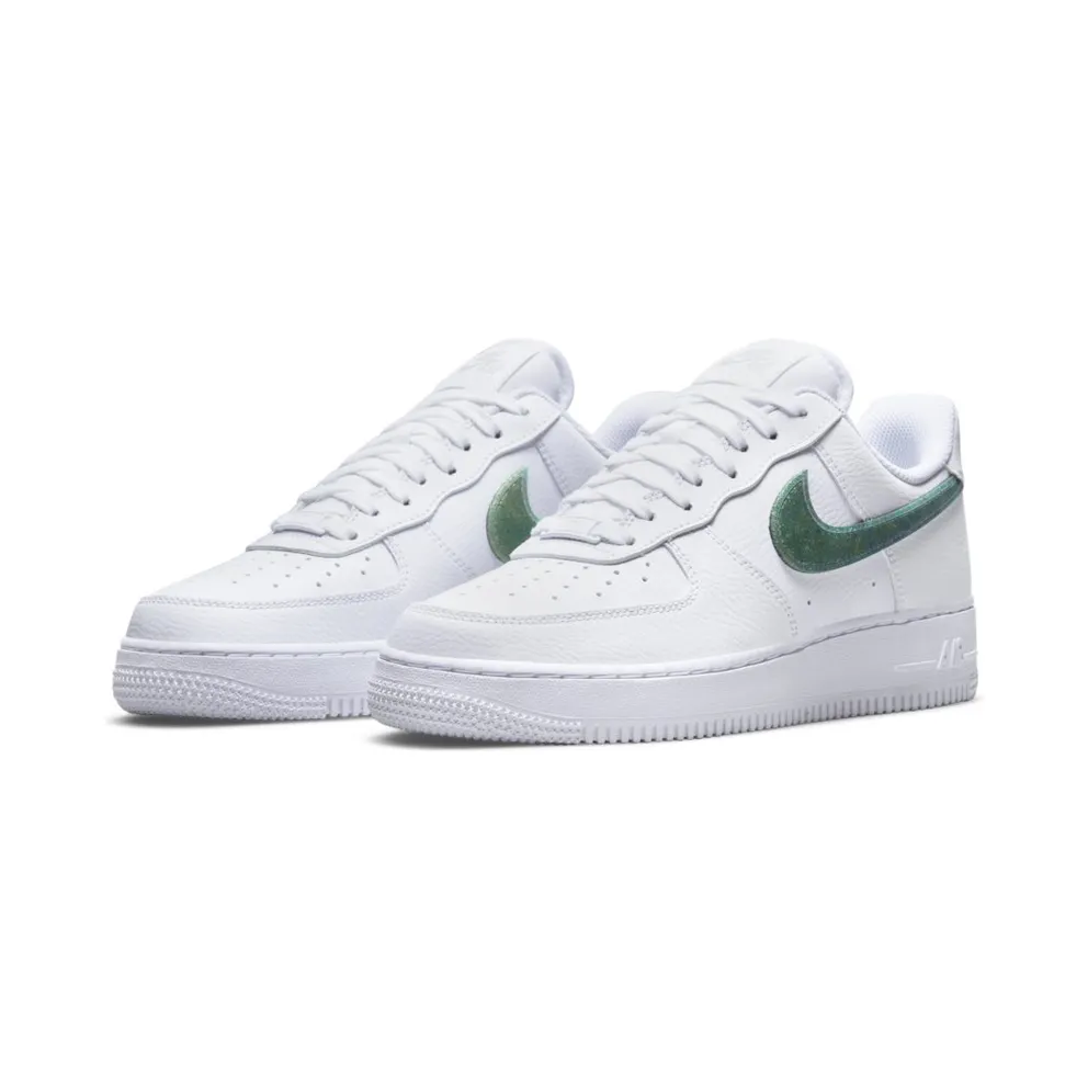 Nike Air Force 1 Low Glitter Swoosh Green (W) (DH4407-100)