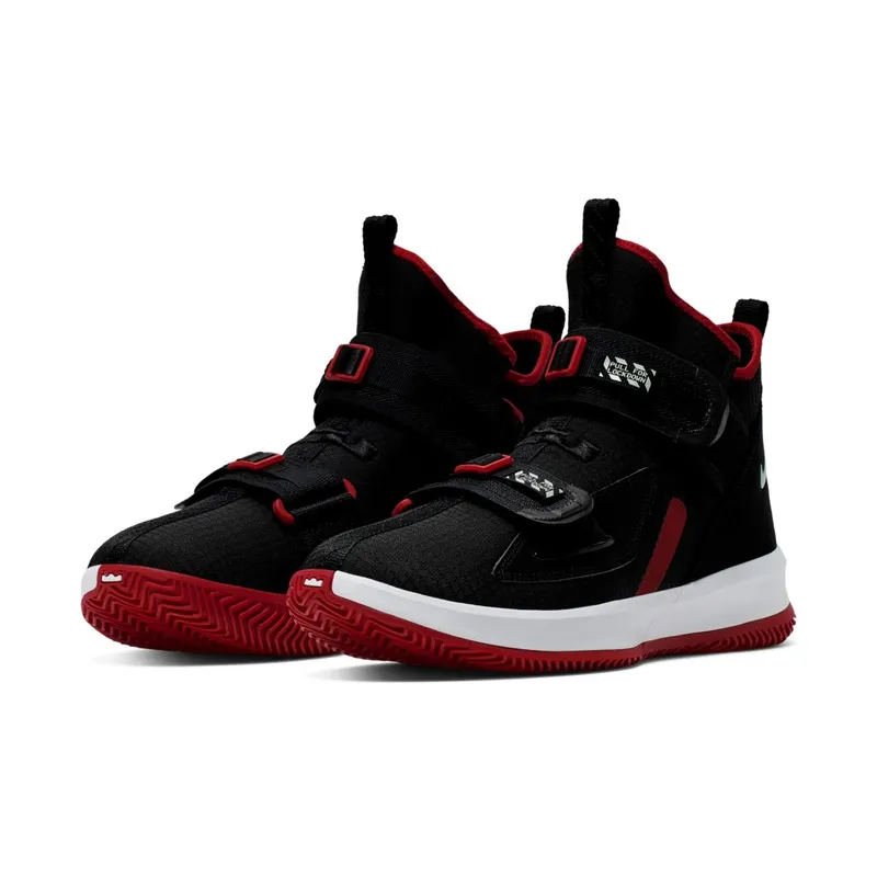 Nike LeBron Soldier 13 Bred Black/University Red-White (AR4225-003)