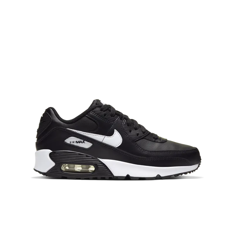 Nike Air Max 90 Recraft Black White (GS) Black/Black-White (CD6864-010)