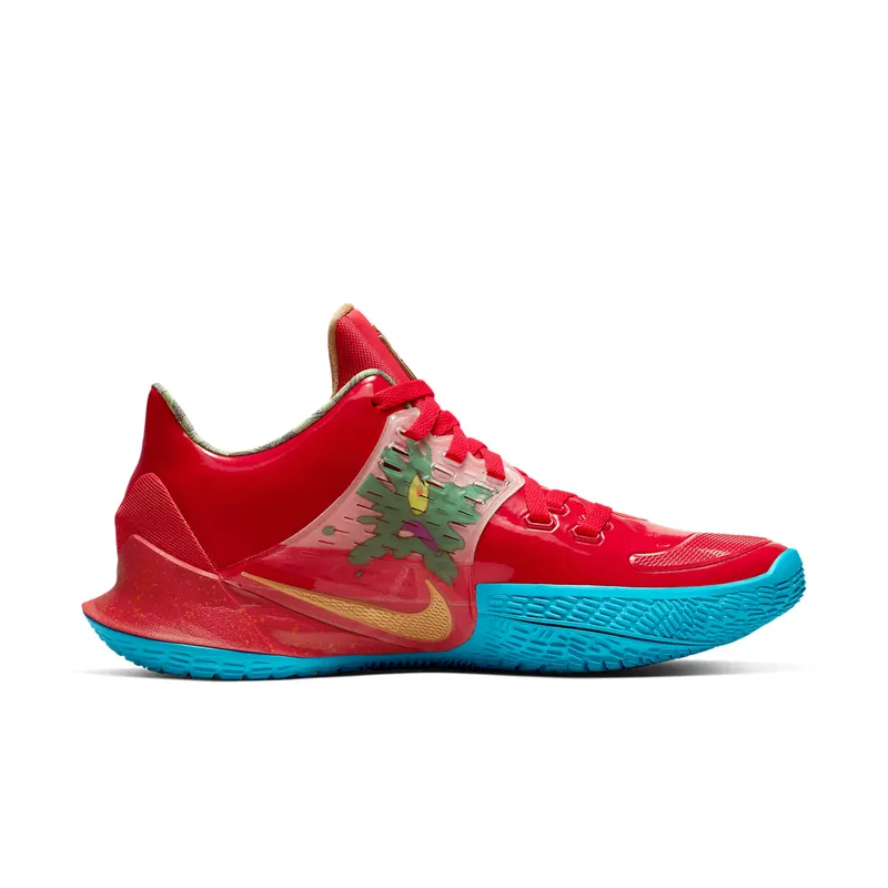 Nike Kyrie 2 Low Spongebob Mr Krabs University Red/Metallic Gold (CJ6953-600/CJ6952-600)