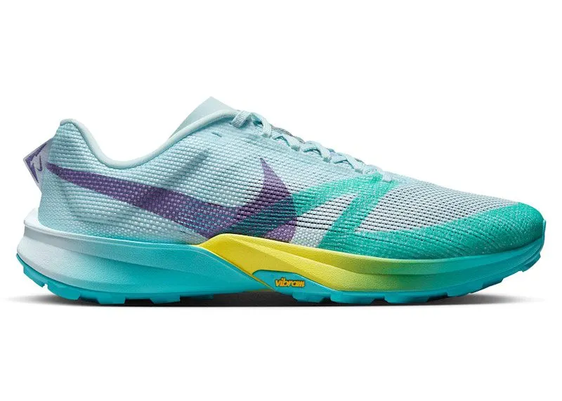 Nike ReactX Terra Kiger 10 Glacier Blue Dusty Cactus Opti Yellow Field Purple (FV3929-400)