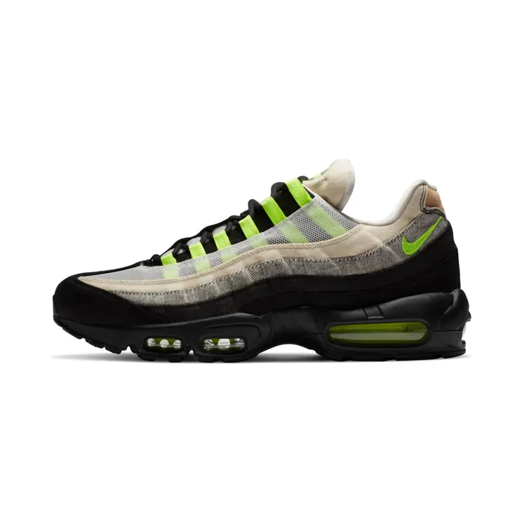 Nike Air Max 95 Denham – “Black / Summit White / Volt” (DD9519-001)