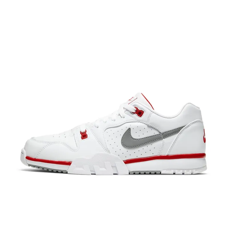 Nike Cross Trainer Low White Red Grey White/University Red-Particle Grey (CQ9182-100)