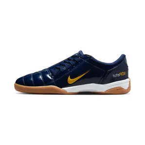 Nike Total 90 3 Patent Michigan “Midnight Navy / White / Gum Medium Brown / University Gold” (IB5666-400)