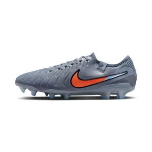 Nike Tiempo Legend 10 Elite FG Grey “Blue Eclipse / Black” (DV4328-402)