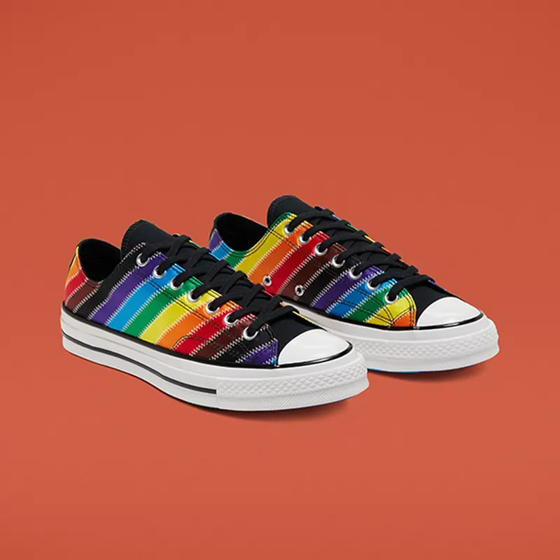 Converse Chuck Taylor All-Star 70s Ox Pride (2020) White/Black-Dark Roast (167756C)