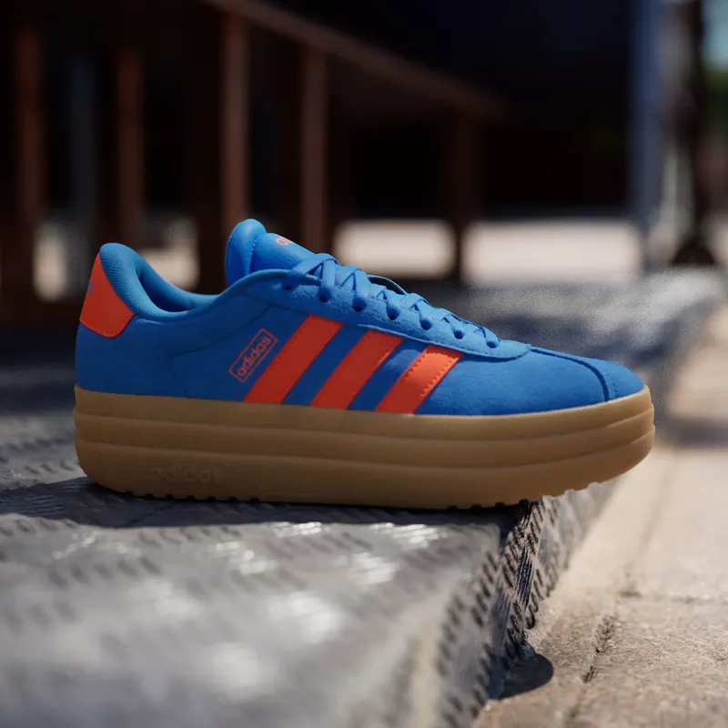 Adidas VL Court Bold Ray Blue / Impact Orange / Gum (IH9154)