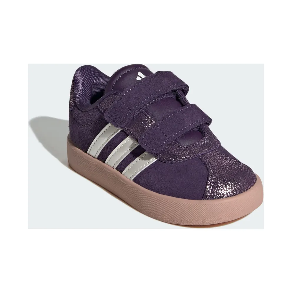 Adidas VL Court 3.0 Kids Aurora Plum / Zero Metalic / Pink Gum (JP7852)