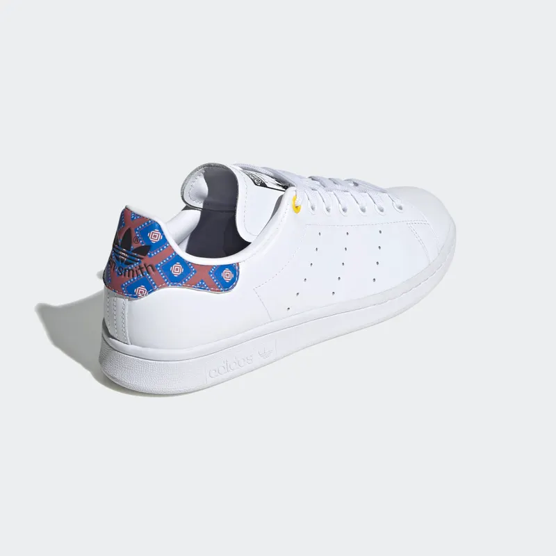 adidas Stan Smith White Aztec Cloud White/Core Black/Yellow (FW3273)