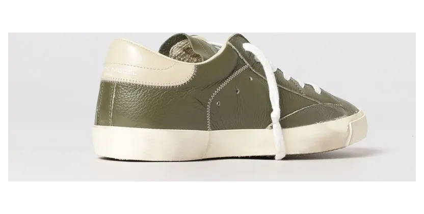 Philippe Model Prsx Suede Sneakers Military (PRLUVZ05) (2)