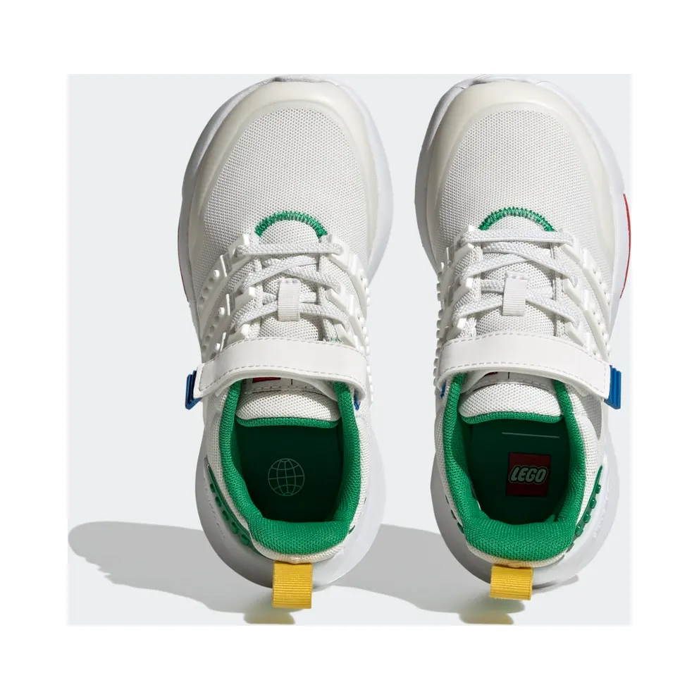 Adidas adidas x LEGO® Racer TR21 Elastic Lace and Top Strap Core White / Core White / Green (HQ1315)