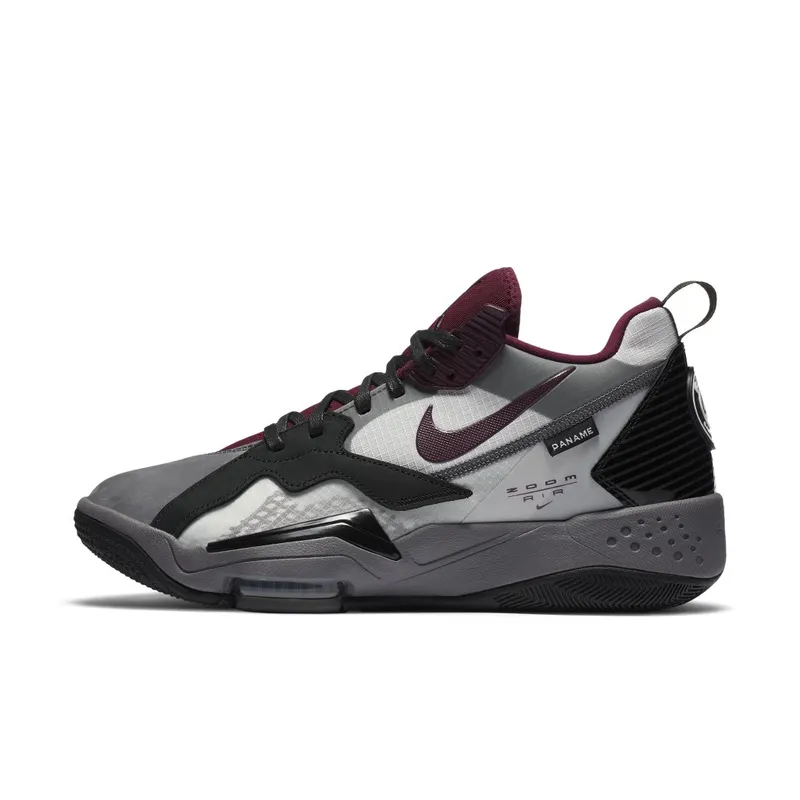 Jordan Zoom 92 PSG Paris Saint-Germain Light Graphite/Neutral Grey-Black-Bordeaux (DA2554-006)
