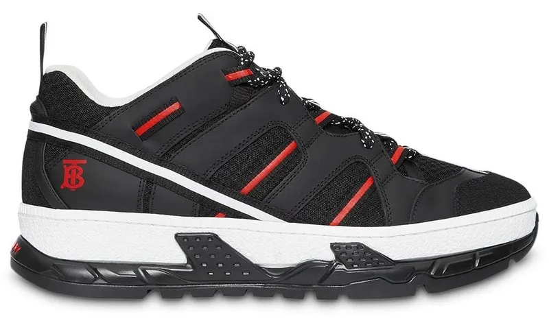Burberry Mesh Nubuck Union Black Red (80171311)