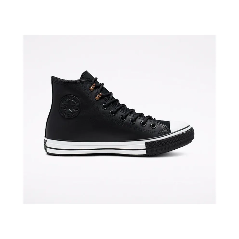 Converse Chuck Taylor All-Star Winter Hi Sherpa Leather Black (165936C)