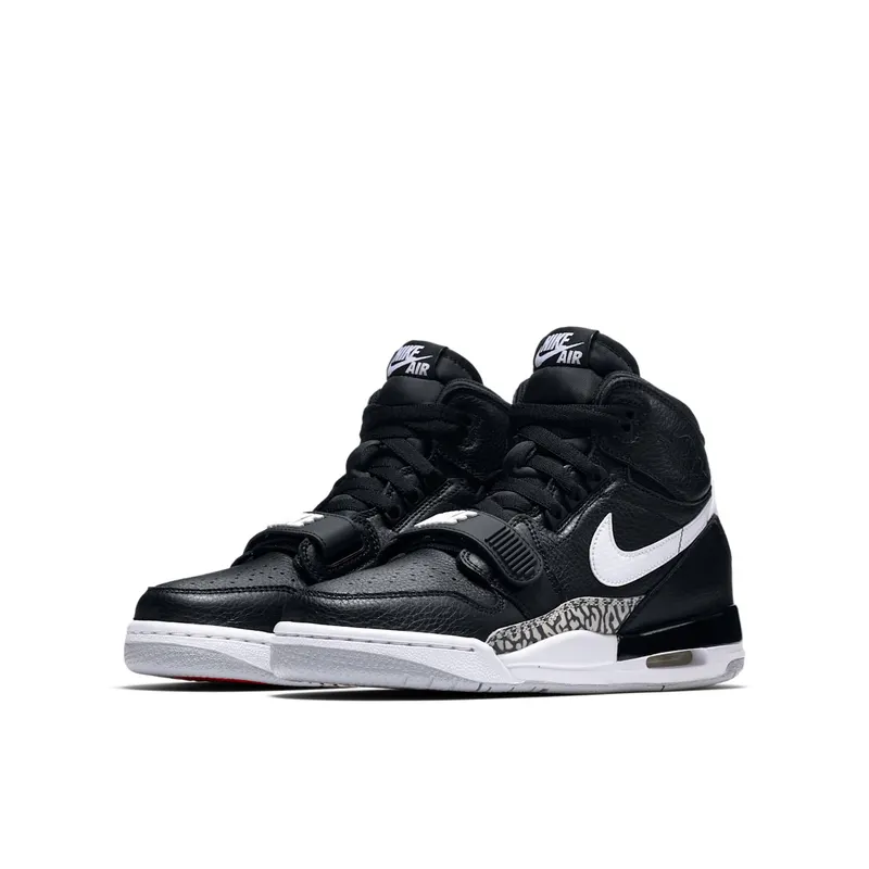 Jordan Legacy 312 Black White (GS) Black/White (AT4040-001)