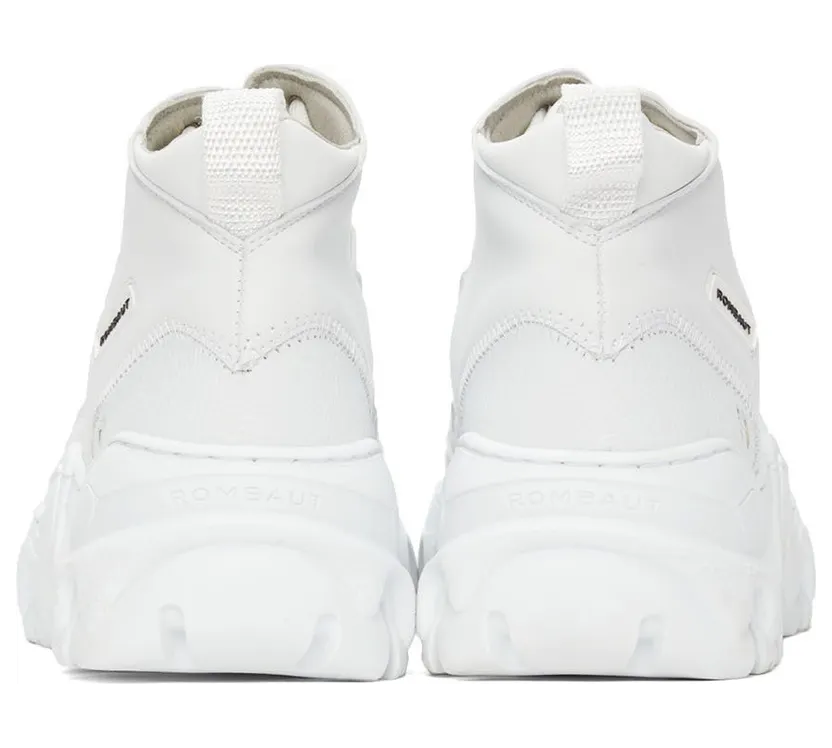 Rombaut White Boccaccio II Future Leather Riot Low WHITE (S21-B-015) (4)
