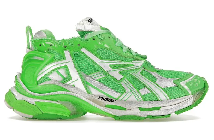 Balenciaga Runner Fluo Green (677403W3RBM3590)