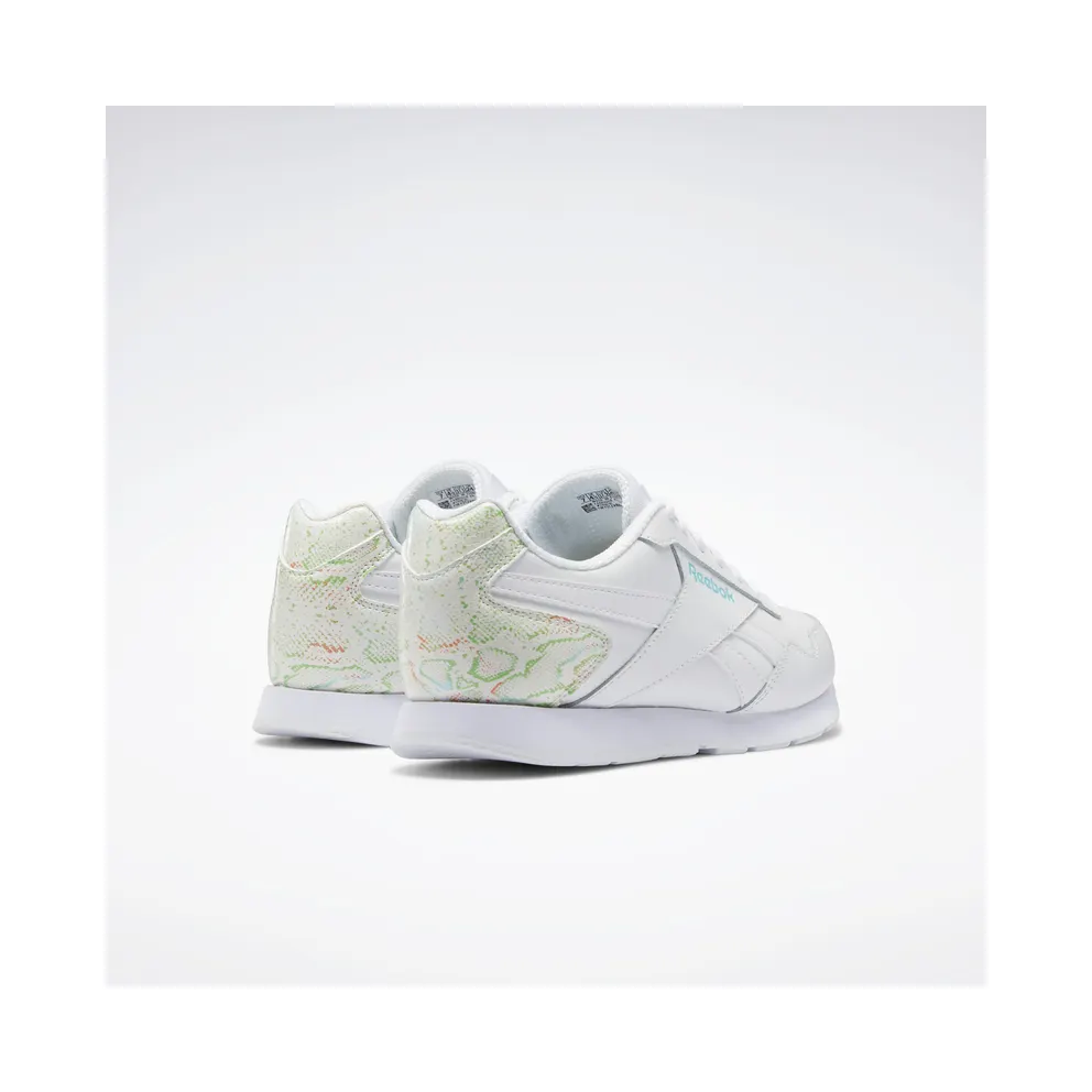 Reebok Royal Glide Shoes White / Digital Glow / White