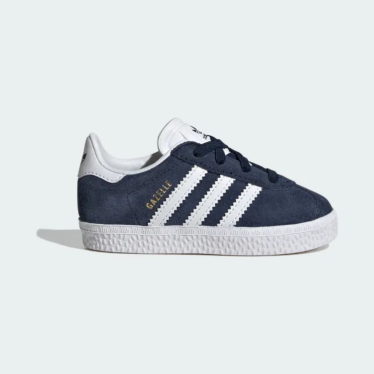 Adidas Gazelle Comfort Closure met Elastische Veters Kids Collegiate Navy / Cloud White / Cloud White (IH0337)