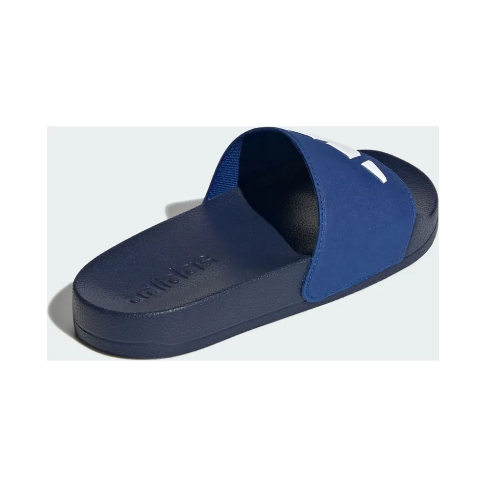 adidas Adilette Shower Logo Sandals Dark Blue White Royal Blue (JS2520)