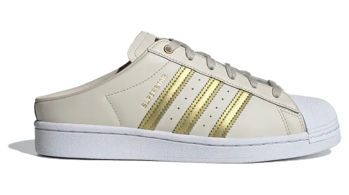 adidas Superstar Mule Bliss Gold Metallic (W) (FZ2267)