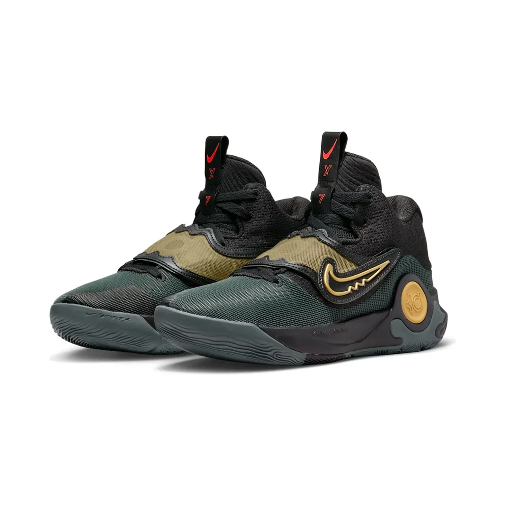 Nike KD Trey 5 X Black Metallic Gold Green (DD9538-010)