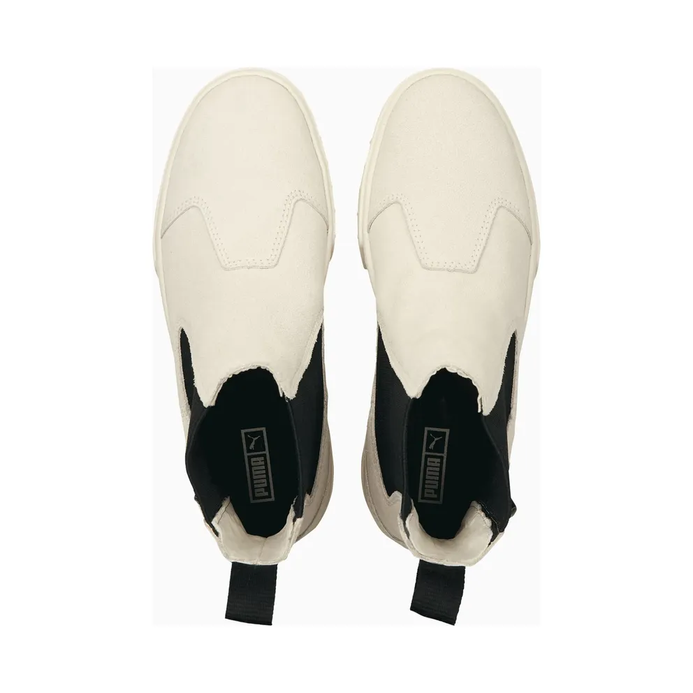 Puma Mayze Chelsea Suede Shoes White (382829-02)