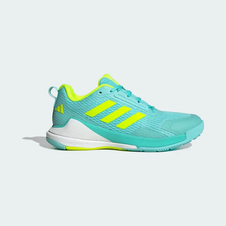 adidas Novaflight 2 Indoor Flash Aqua Lucid Lemon (JR9569)