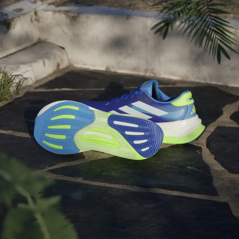 Adidas Supernova Solution 2.0 Running Shoes Lucid Blue / Zero Metalic / Lucid Lemon (JQ5078)