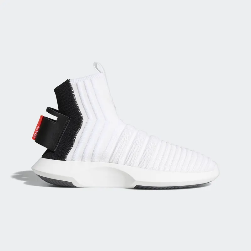 adidas Crazy 1 Adv Sock White Black Red Running White/Core Black/High Res Red (CQ0985)
