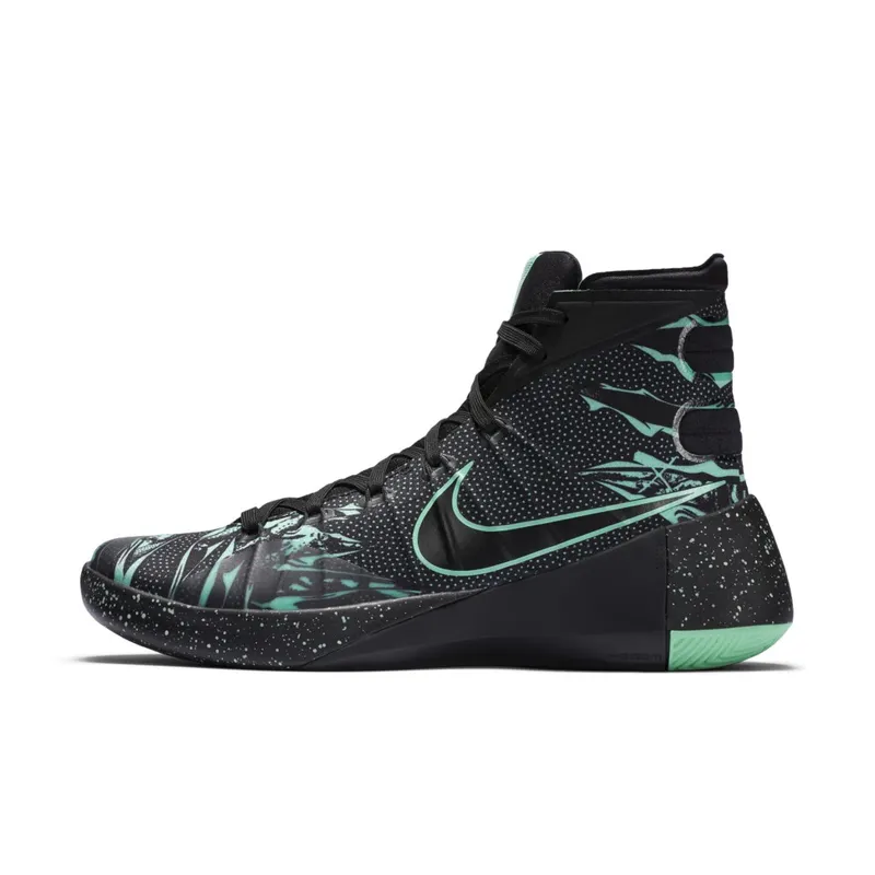 Nike Hyperdunk 2015 Black Green Glow Black/Green Glow-Anthracite (749567-030)