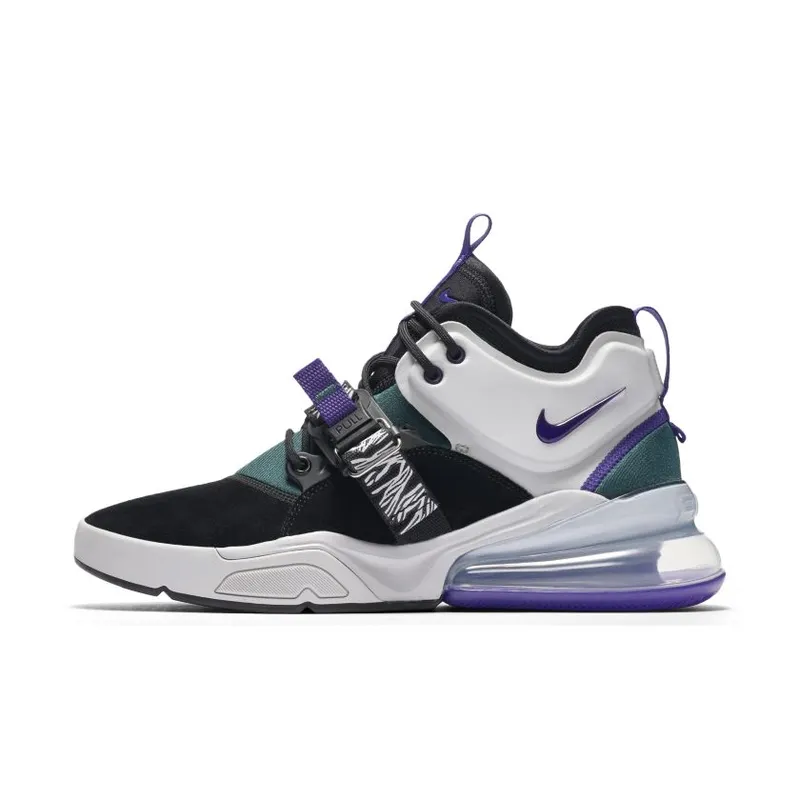 Nike Air Force 270 Carnivore Black/Court Purple-Dark Atomic Teal (AH6772-005)