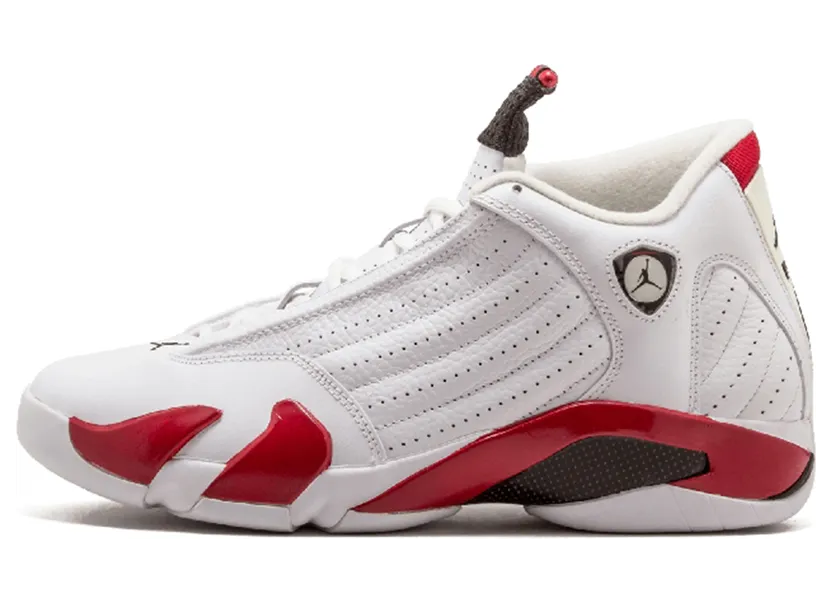 Air Jordan 14 Retro White Varsity Red (487471-101)