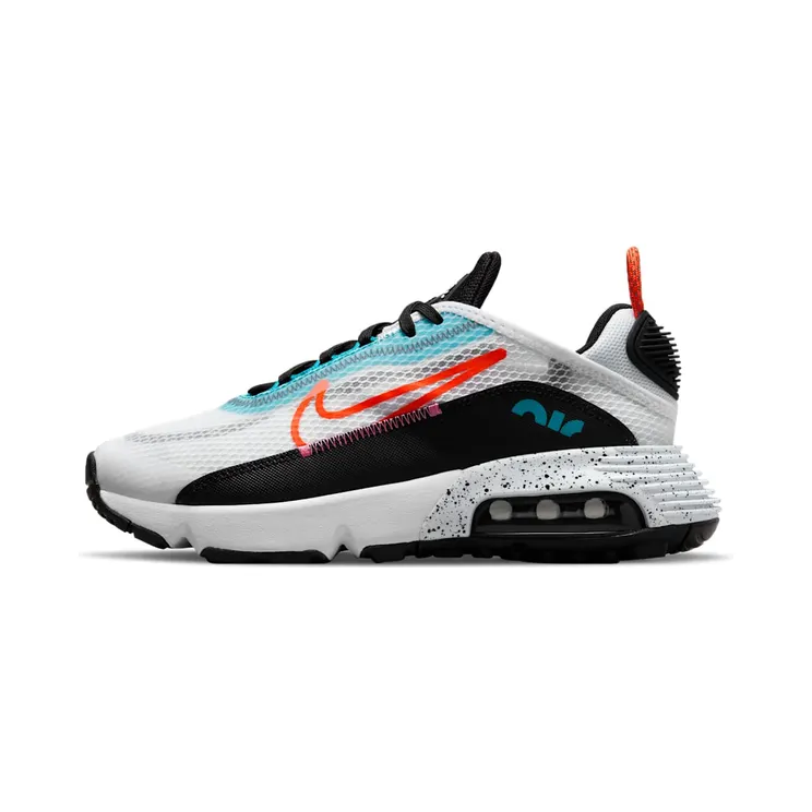 Nike Air Max 2090 “White / Black / Aquamarine / Turf Orange” (CJ4066-106)