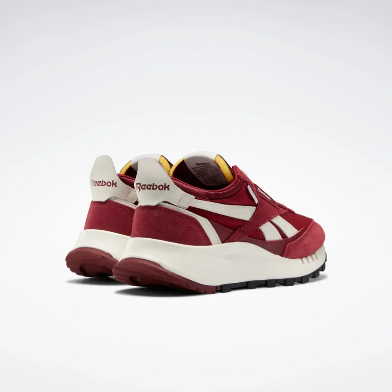 Reebok Classic Leather Legacy Gore-Tex Shoes Chalk / Collegiate Burgundy / Core Black