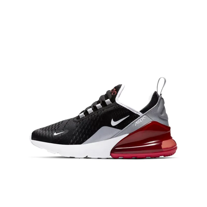 Nike Air Max 270 Black Ember Glow Wolf Grey (GS) Black/Ember Glow-Wolf Grey-White (943345-013)