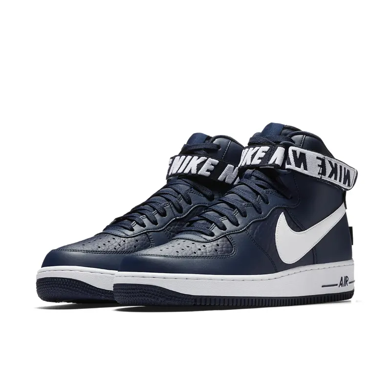 Nike Air Force 1 High NBA Midnight Navy College Navy/White (315121-414)