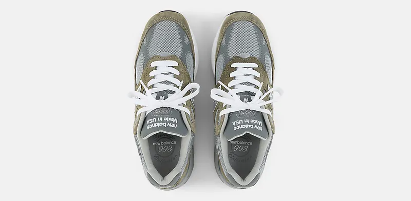 New Balance 993 MiUSA Covert Green Medium Gray (U993CG)
