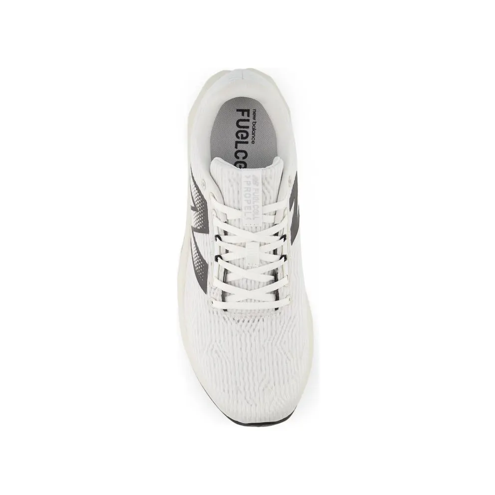 New Balance FuelCell Propel v5 White Black Cement Linen (MFCPRCW5)