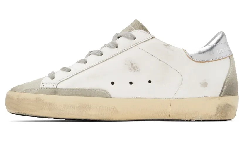 Golden Goose White & Grey Super-Star Classic Sneakers (GWF00102.F002435.81482) (3)