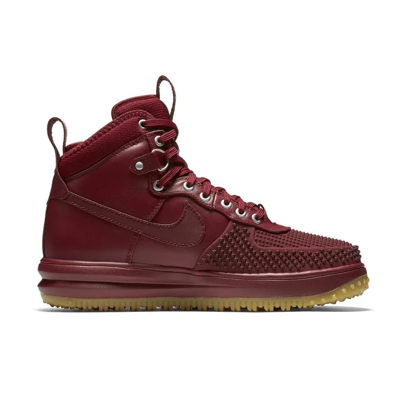 Nike Lunar Force 1 Duckboot Team Red Gum Team Red/Team Red-Gum Light Brown (805899-600)