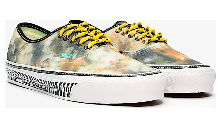 Vans Multicolor Aries Edition OG Authentic LX Sneakers (VN0A4BV9YZC)
