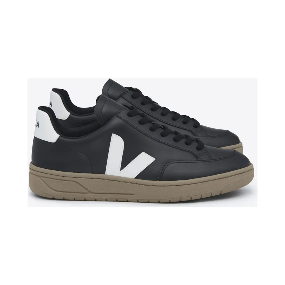 Veja V-12 Black / White / Dune (XD0203638B)
