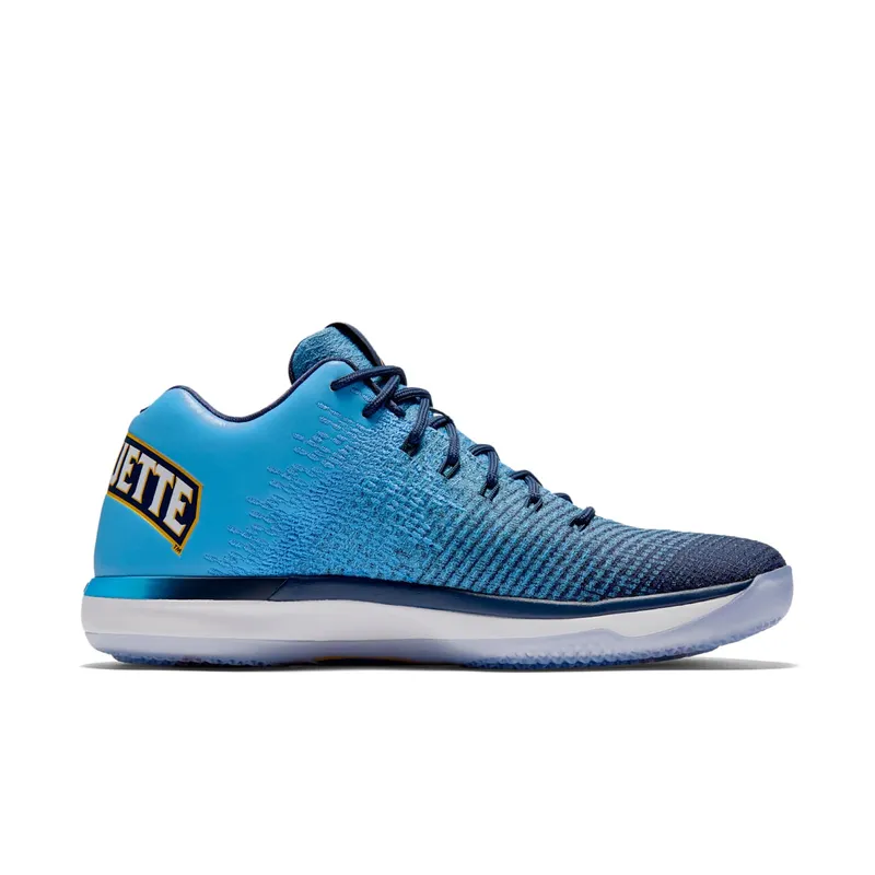 Jordan XXX1 Low Marquette University Blue/Amarillo-Midnight Navy (897564-406)